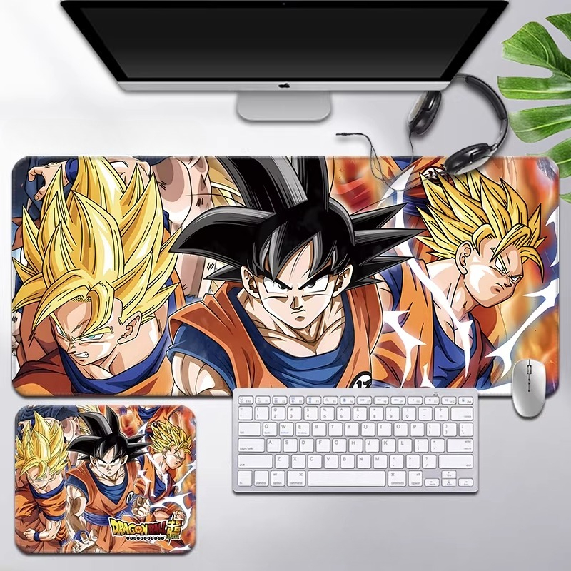 Leather Desk Pad - Cartoon HD Print Dragon Ball Leather