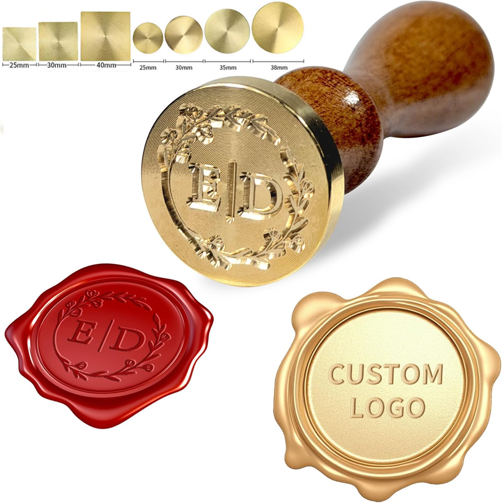 Wax Seal Stamp Set - Custom Wax Seal Stamp, Personalised Wax