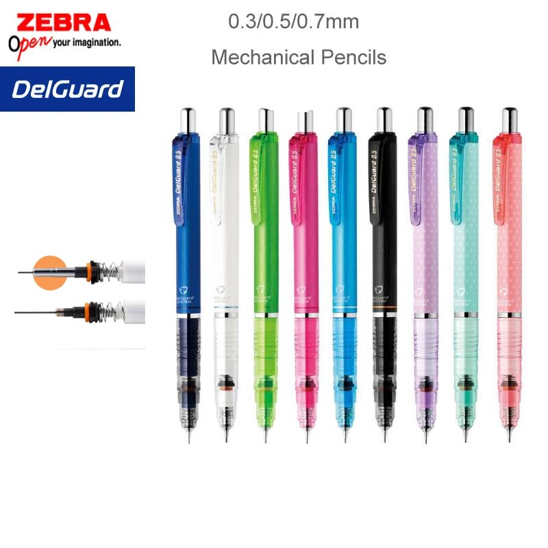 Mechanical Pencil 0.3 - ZEBRA DelGuard Mechanical Pencil Japanese Stationery