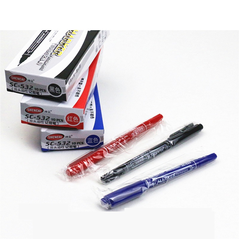 Correction Pen Fine - 10pcs Dual side color marker pen