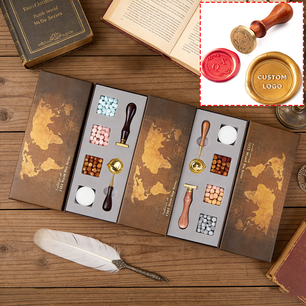 Wax Seal Stamp Set - Personalized Wax Seal Stamp Set Custom
