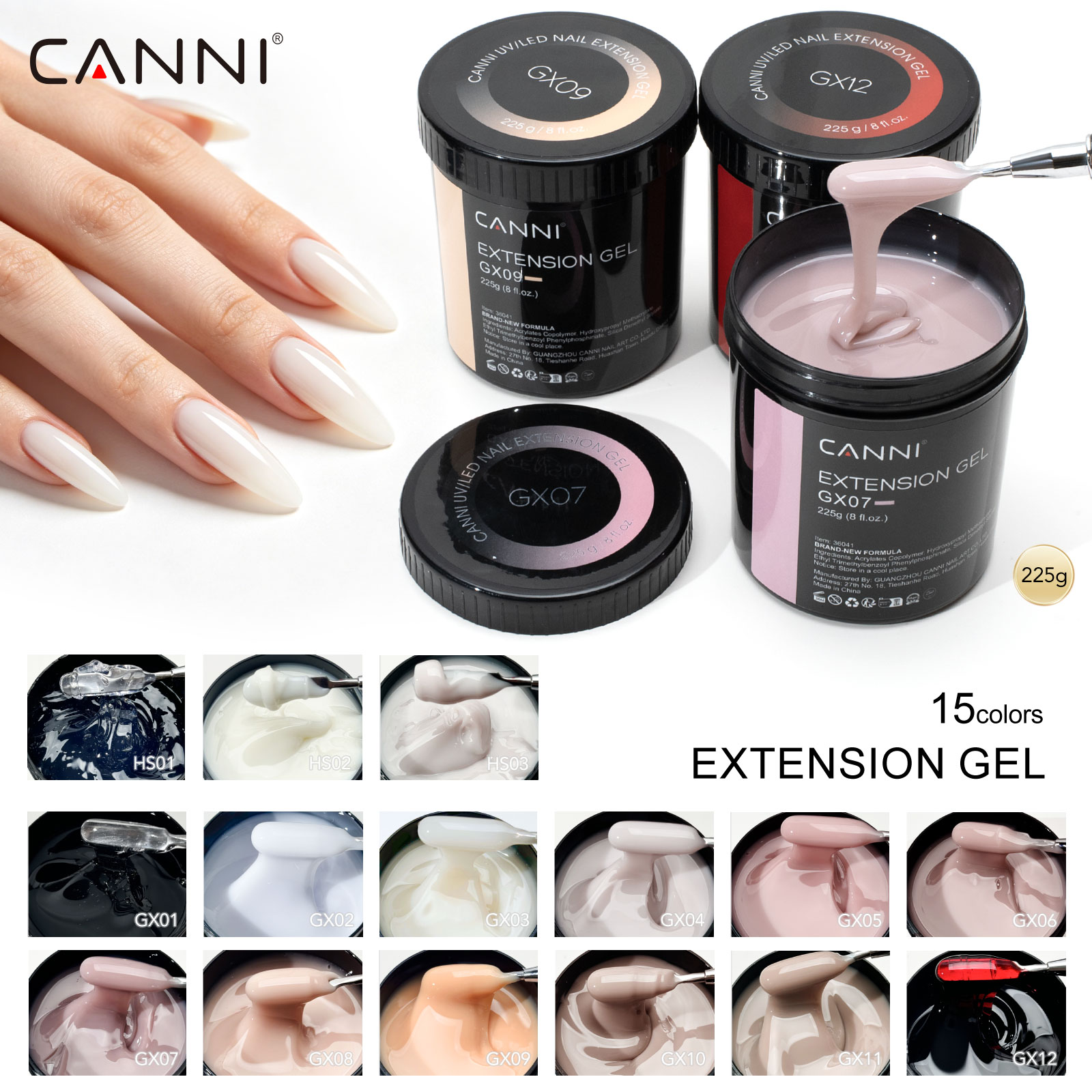 Gel Refill Pack - CANNI 225g Refillment Camouflage Gel No