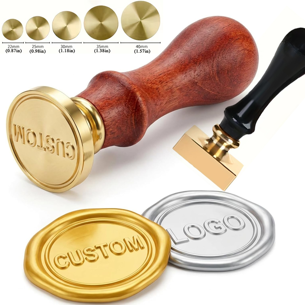 Wax Seal Stamp Set - Customized Logo Wax Seal Stamp Custom