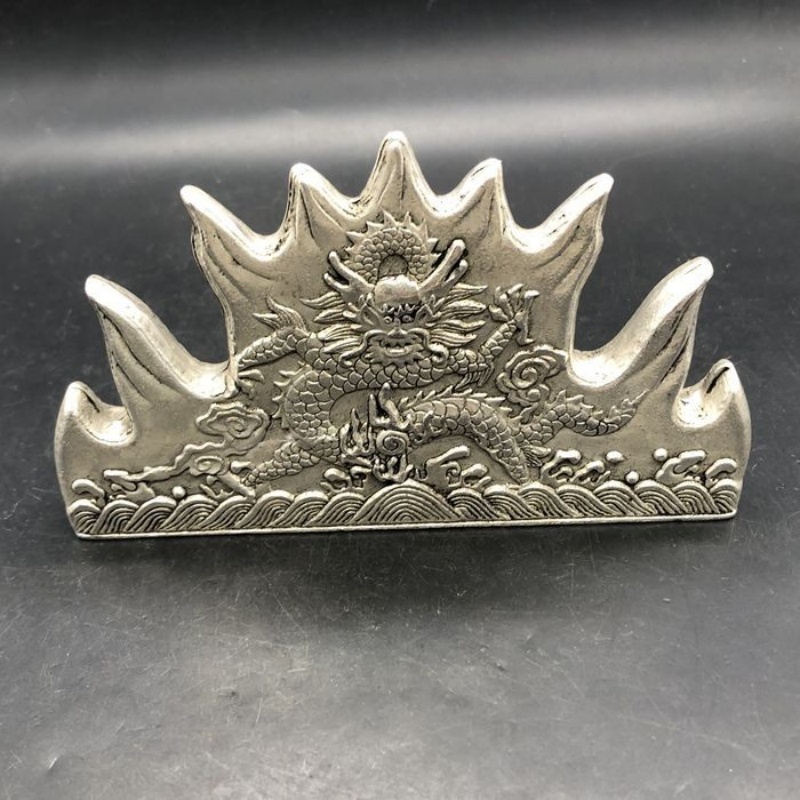 Pen Rest Single - Antique Single Dragon Pen Rest Copper