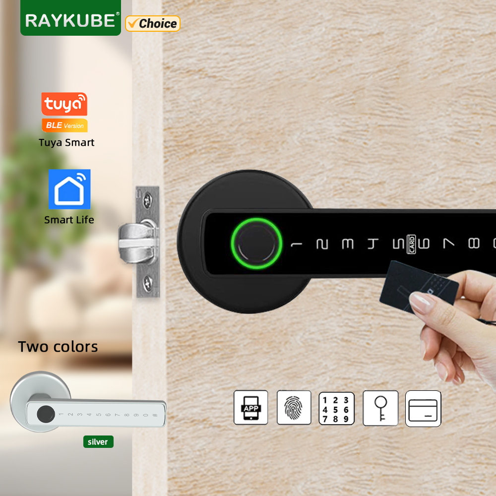 Letter Opener Brass - RAYKUBE M5 Tuya BLE Smart Fingerprint