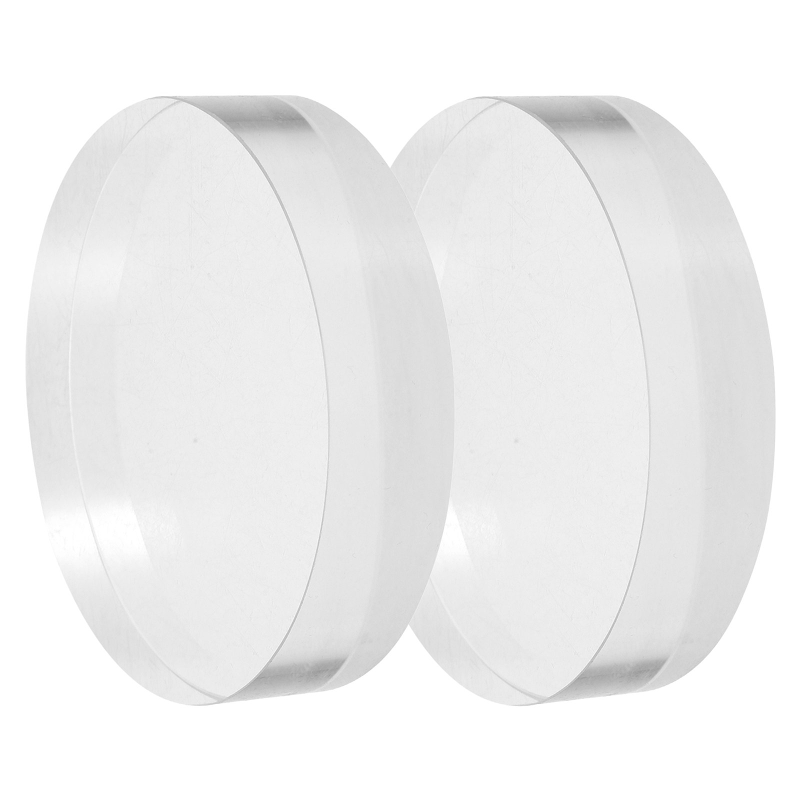 Paper Weight Crystal - 2Pcs Crystal Round Paperweight Clear Glass
