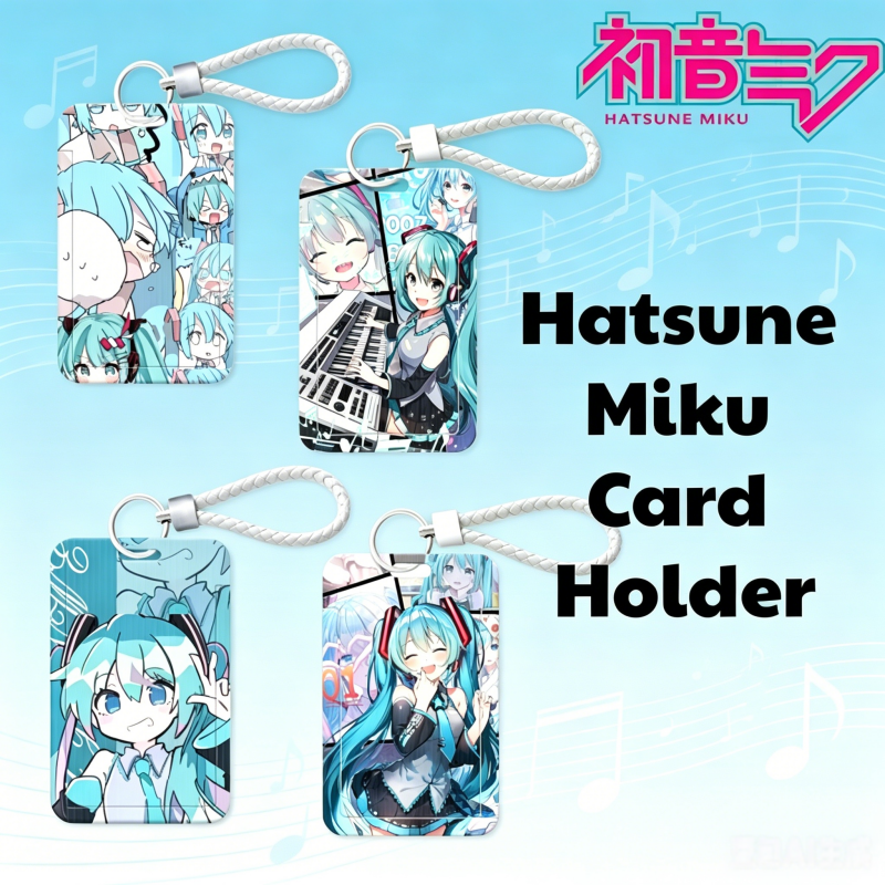 Index Card Holder - Hatsune Miku ID Badge Holder with