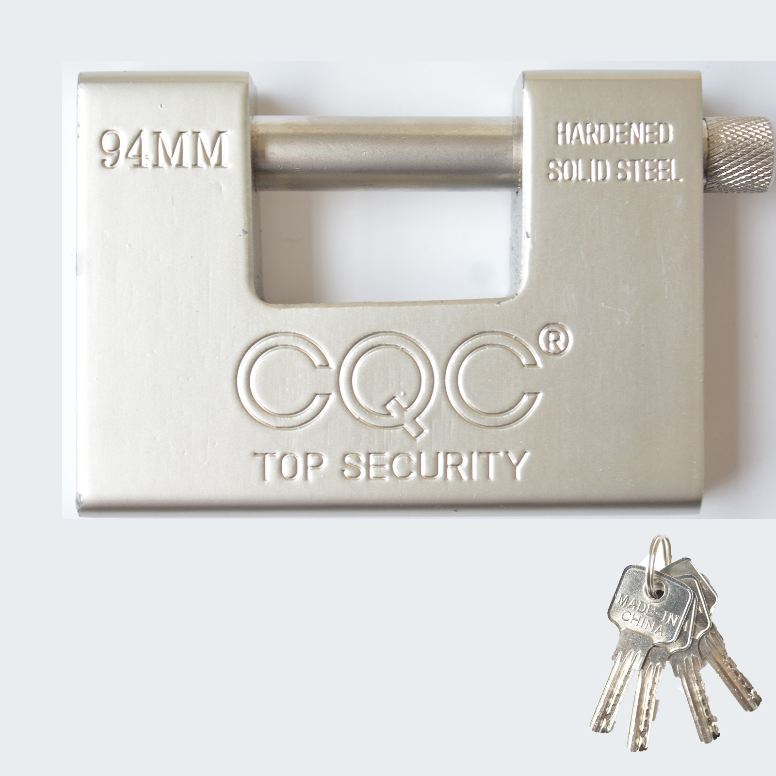 Letter Opener Brass - 94mm Padlock with Key Heavy Duty