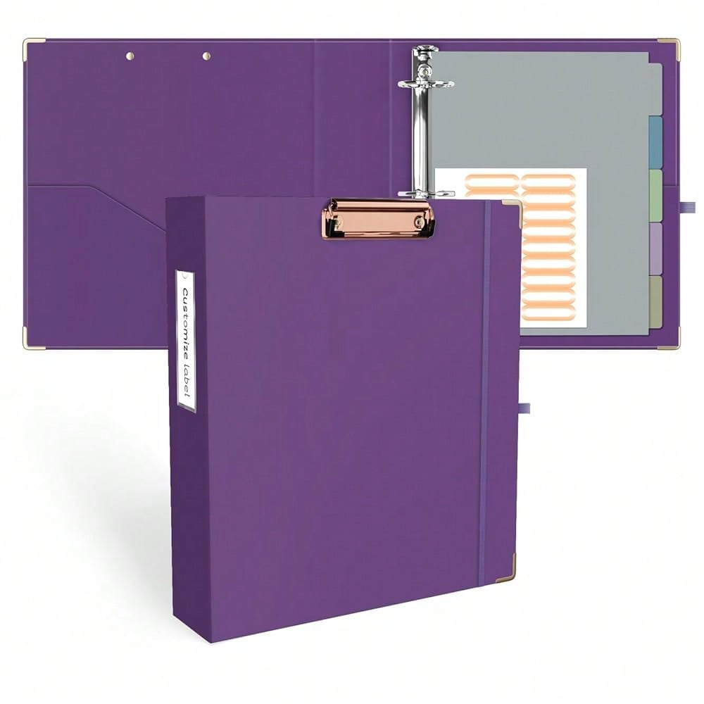 Tab Divider A4 - Mini 3 Ring Binder 2 Inch