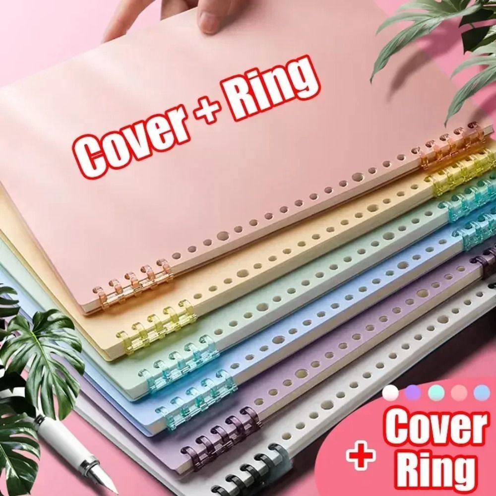 Binder A4 Lever - 4Pcs PP Loose-leaf Book Cover A4