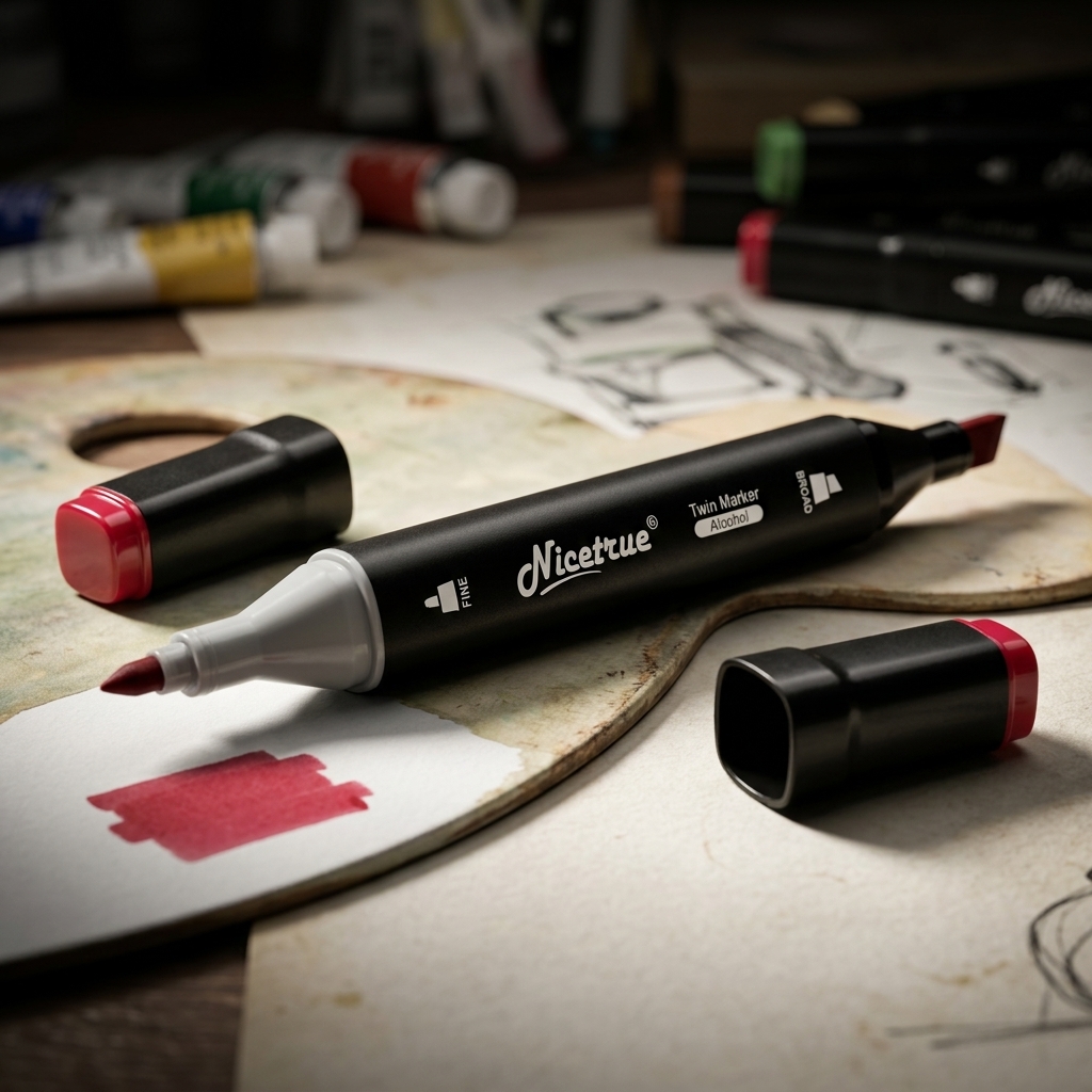 Archive Box Set - Nicetrue Double Ended Drawing Markers Set
