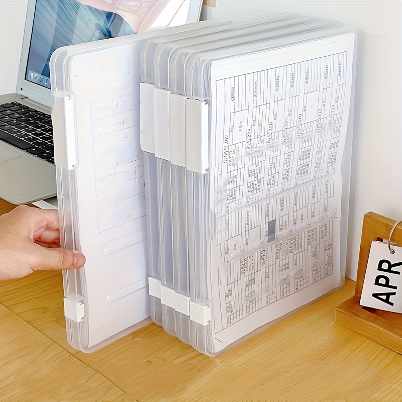 Archive Box Set - 5pcs A4 File Storage Box Set