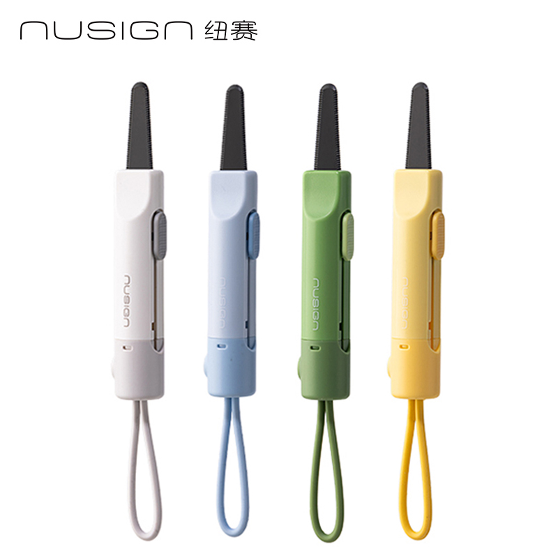 Letter Opener Brass - NUSIGN Magnetic Mini Box Cutter Portable