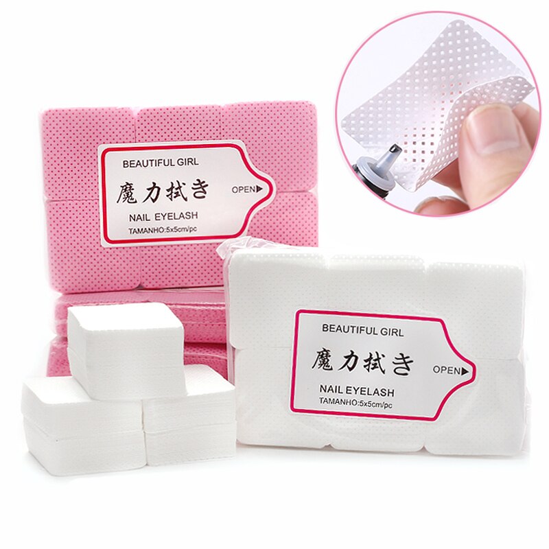 Gel Refill Pack - 600Pcs/Pack Lint-Free Eyelash Glue Wipes Paper