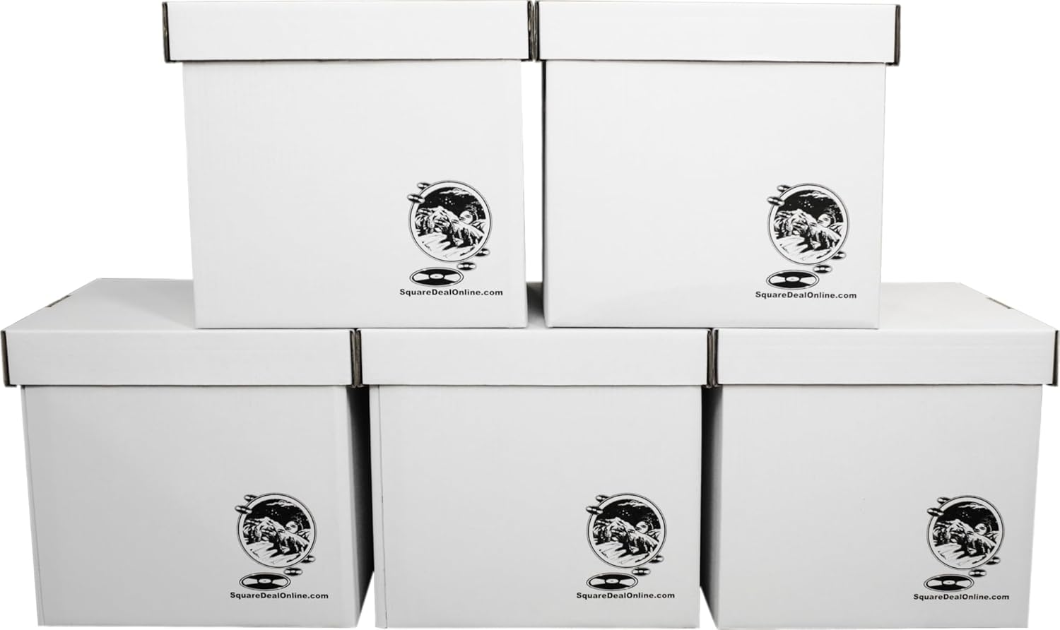 Archive Box Set - Set of 5 Heavy-Duty 12-Inch Vinyl