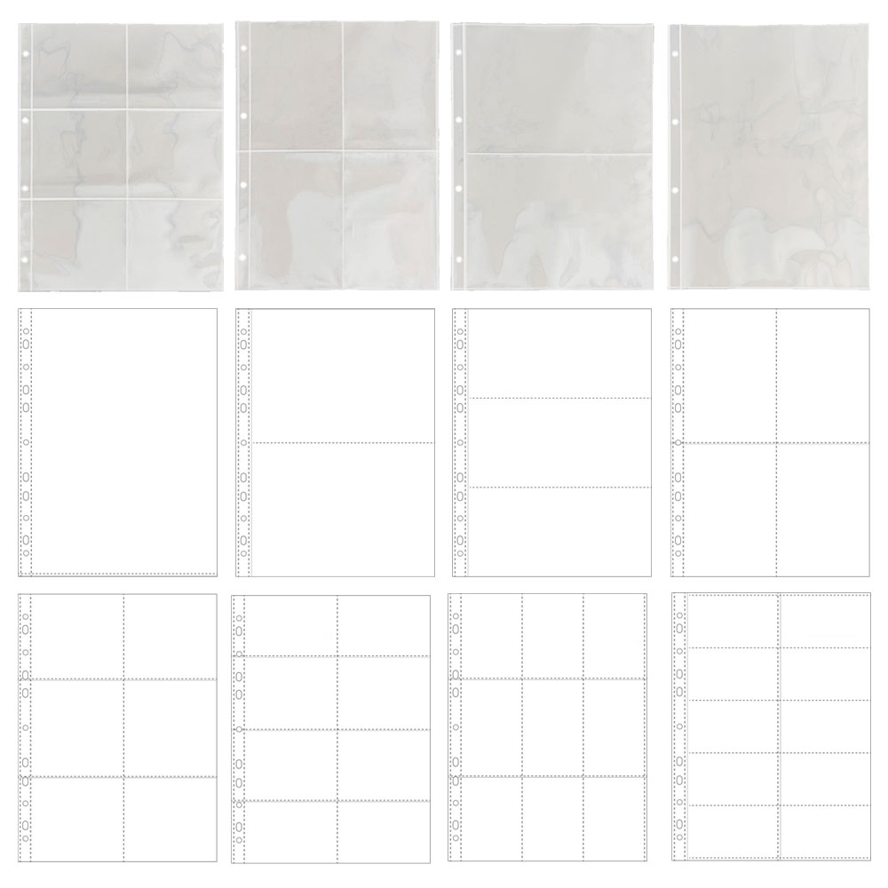 Binder A4 Lever - A4 Clear 10 Pcs Photo Album