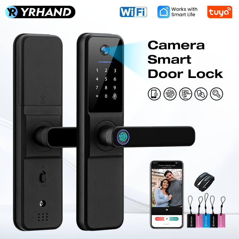Letter Opener Brass - YRHAND H01 Fechadura Eletronica Tuya Wifi
