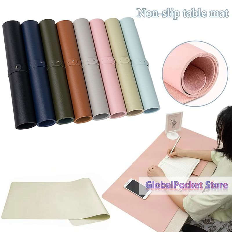 Leather Desk Pad - [TG823]Foldable Nail Art Table Mat PU