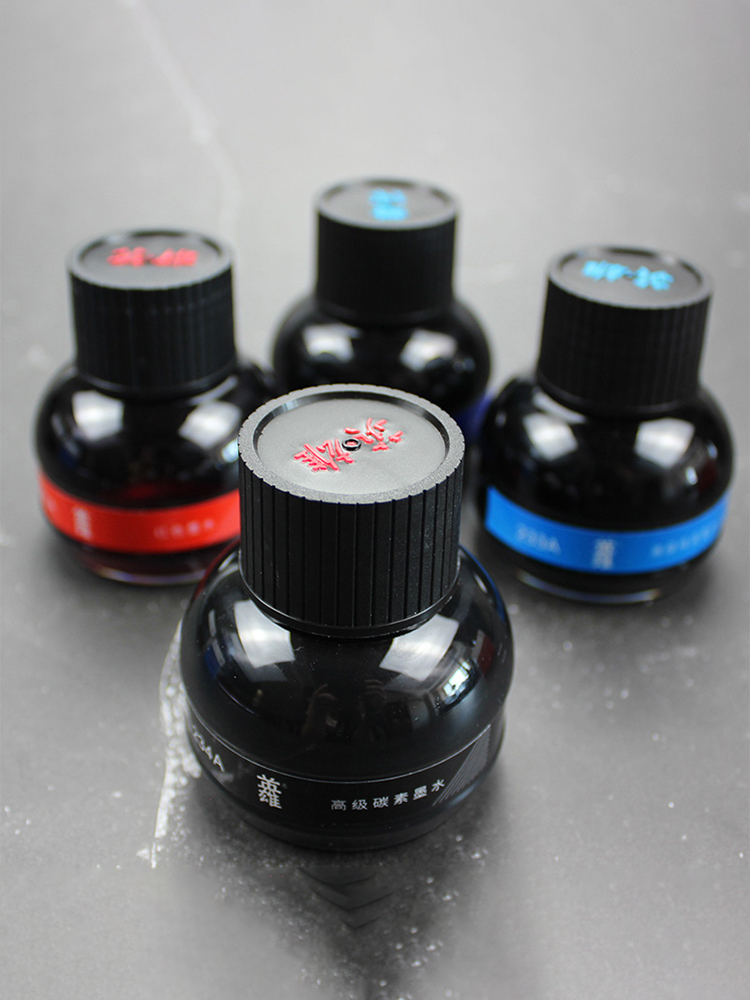 Fountain Pen Bottled Ink - Hero Ink for Writing and Calligraphy