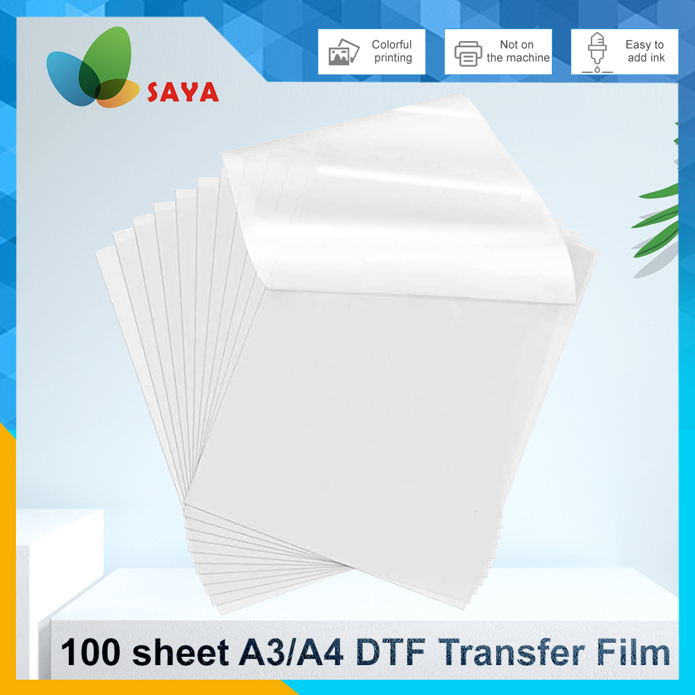 Ink Blotter Paper - 50/100 pcs DTF Film A3/A4 Double
