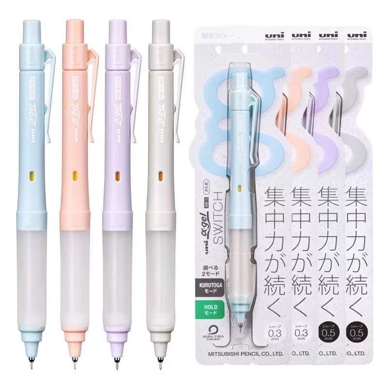 Mechanical Pencil 0.3 - Uni M5-1009GG&UL-S Alpha-Gel Switch Mechanical Pencil