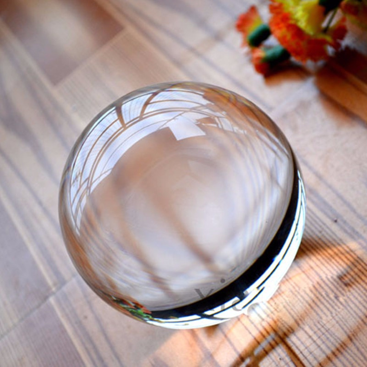 Book Weight Glass - 100mm Colors Crystal Ball Photography Prop