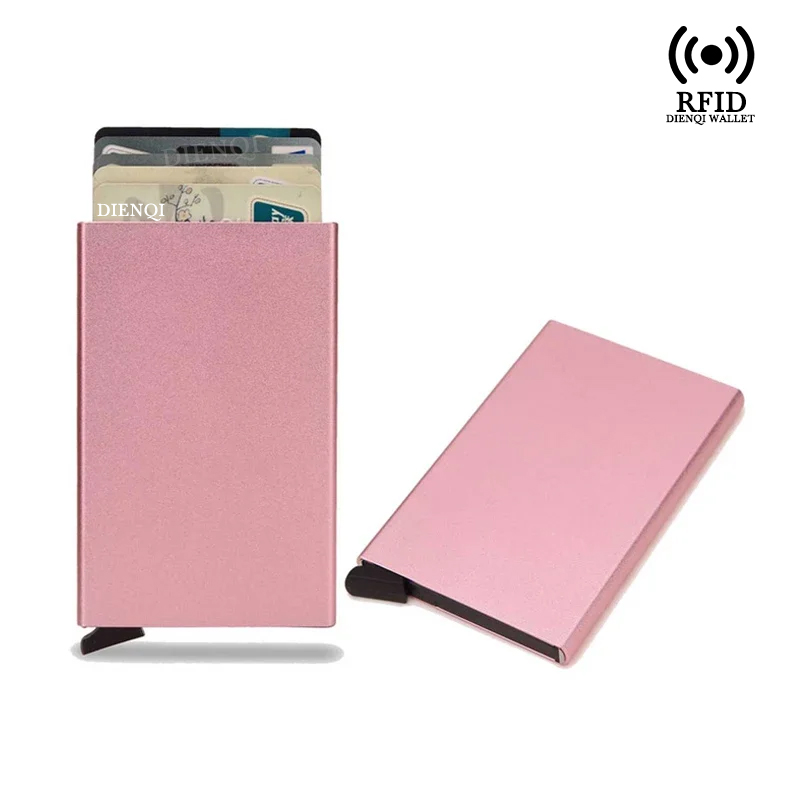 Index Card Holder - Women's Business Card Holder Slim Wallet