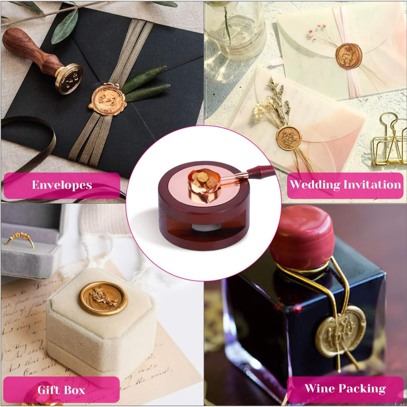 Wax Seal Set Includes 200 Gold – Wax Seal Stamp Set Bewertung und Preis