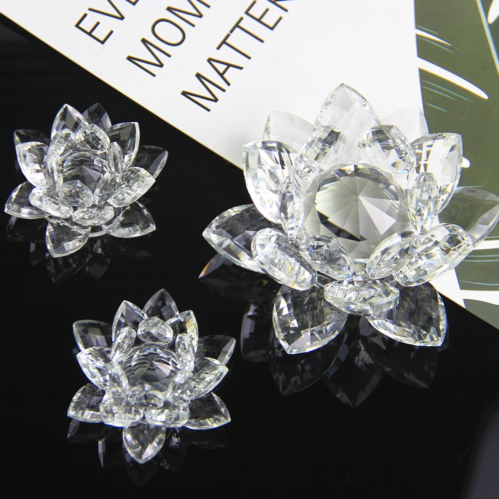 60mm-200mm Crystal Swan Lotus  – Book Weight Glass Bewertung und Preis
