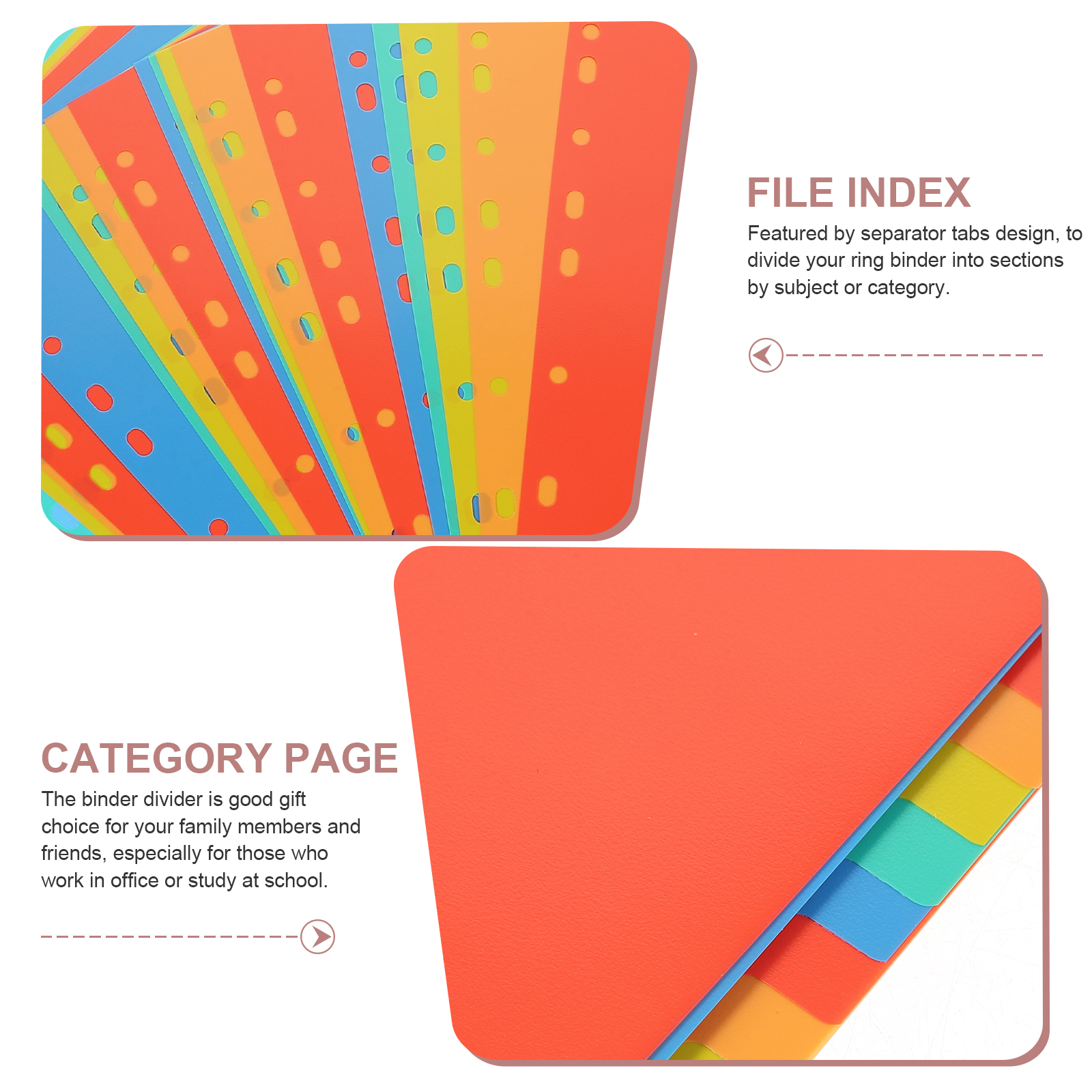 A4 Index Pages Plastic Binder  – Tab Divider A4 Bewertung und Preis