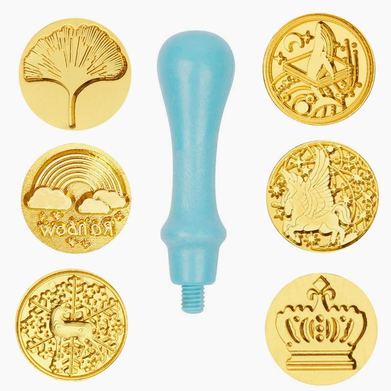 Retro Wax Seal Stamp Set with  – Wax Seal Stamp Set Bewertung und Preis