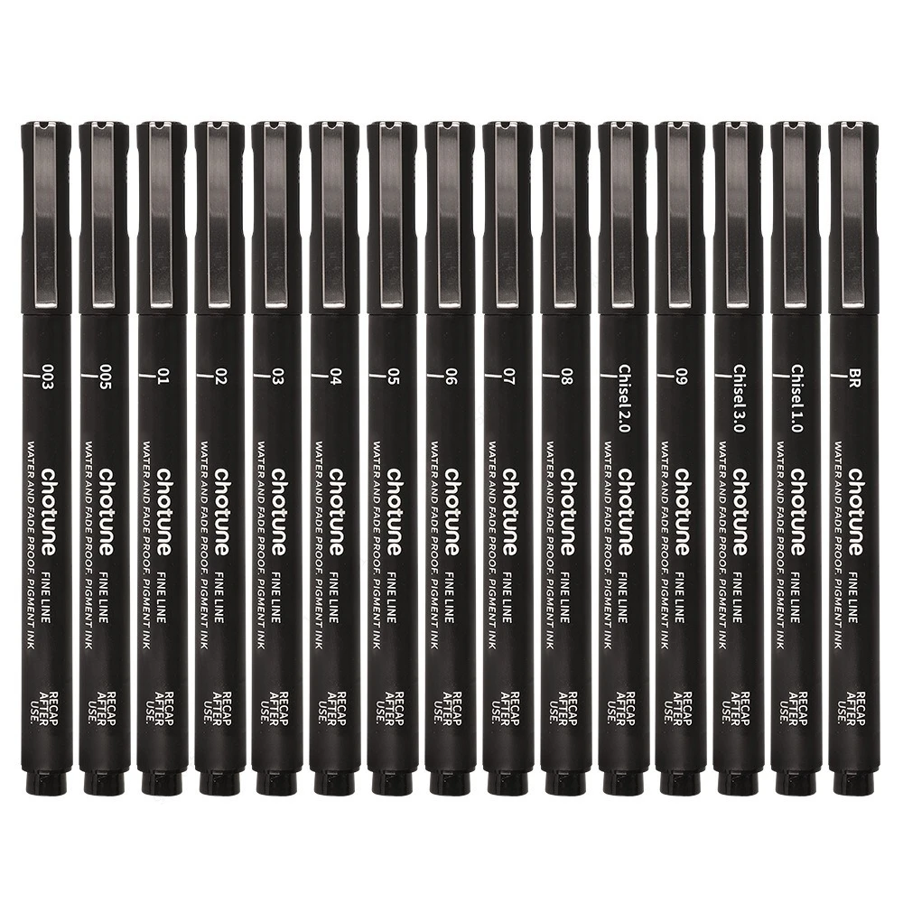Black Micro Pens,15 Sizes,Wate – Correction Pen Fine Bewertung und Preis