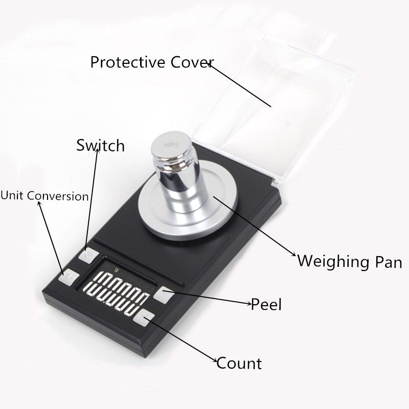 20/50/100g 0.001g Digital Jewe – Tape Dispenser Weighted Bewertung und Preis