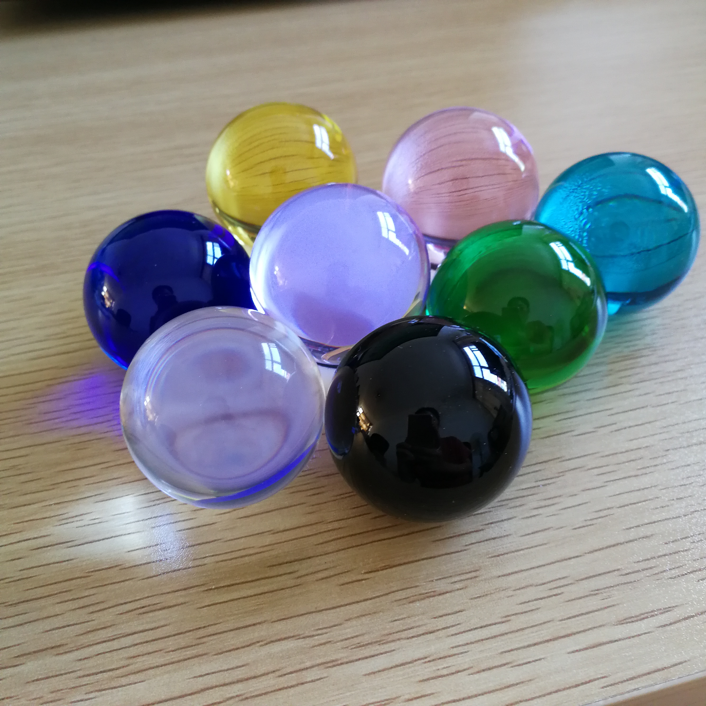 50mm Colors Crystal Ball Photo – Book Weight Glass Bewertung und Preis