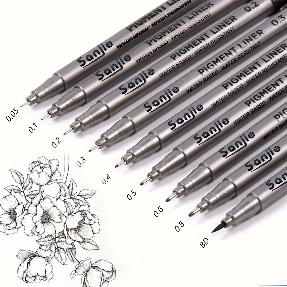 9-Piece Fine Line Waterproof I – Correction Pen Fine Bewertung und Preis