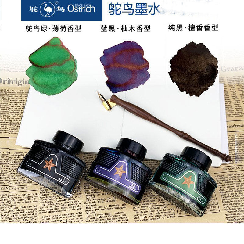 Ostrich Scented Fountain Pen I – Fountain Pen Bottled Ink Bewertung und Preis