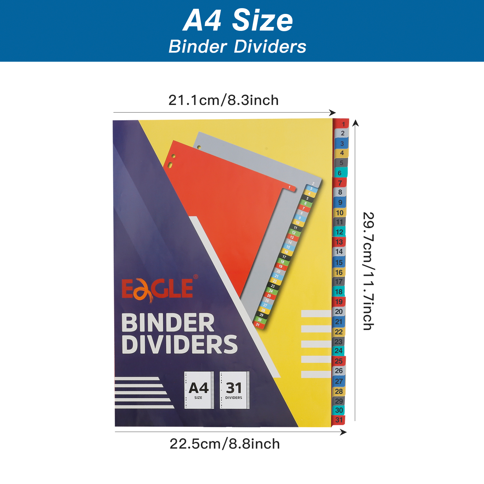 EAGLE A4 Binder Index Divider  – Tab Divider A4 Bewertung und Preis