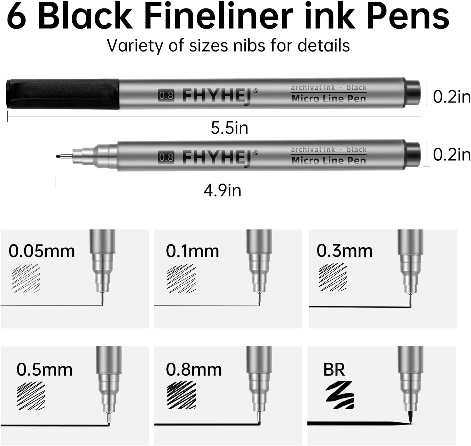 Micro Fineliner Drawing Art Pe – Archive Box Set Bewertung und Preis