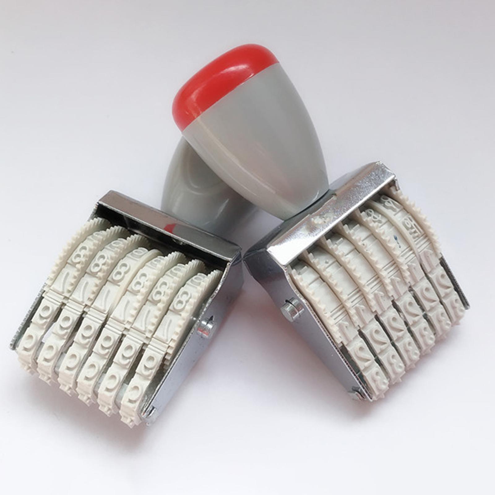 Rubber 6 digits Roller Stamp N – Rubber Date Stamp Bewertung und Preis