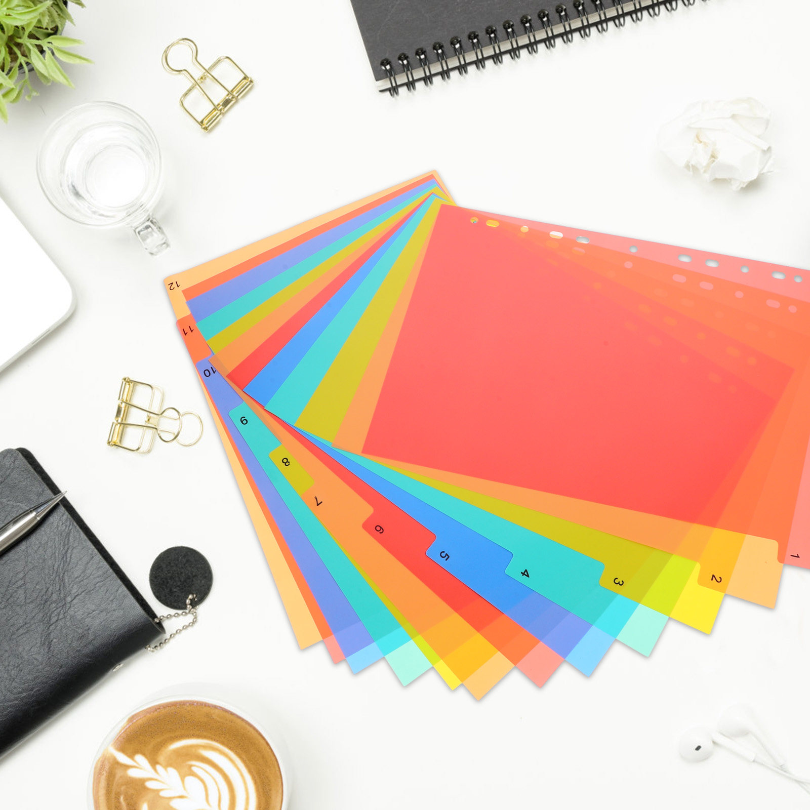 Binder Dividers A4 Colored Pla – Tab Divider A4 Bewertung und Preis