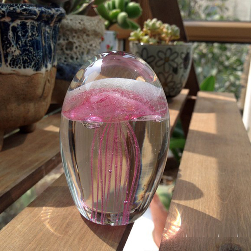Miniature 3D Jellyfish Crystal – Paper Weight Crystal Bewertung und Preis