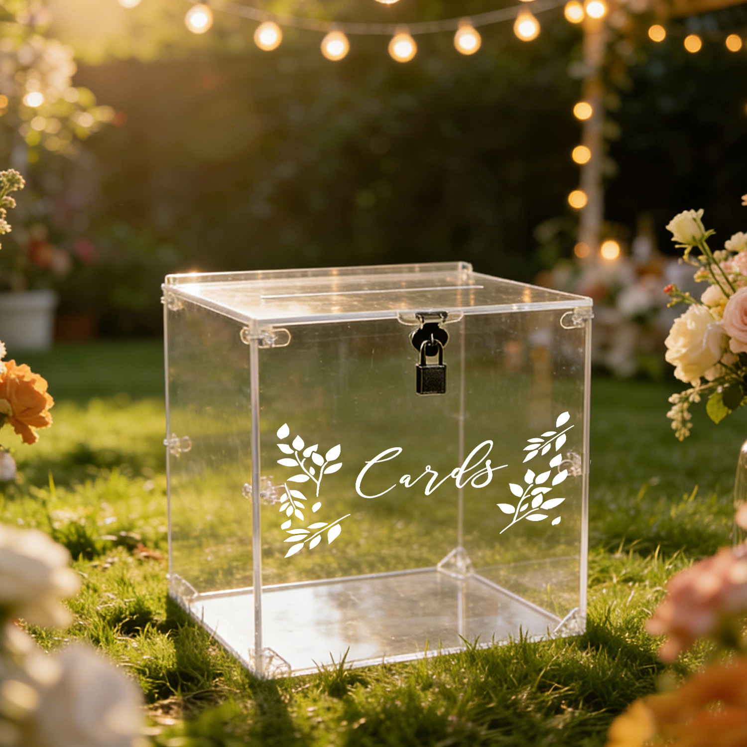 Acrylic Wedding Card Boxes wit – Card Index Box Bewertung und Preis