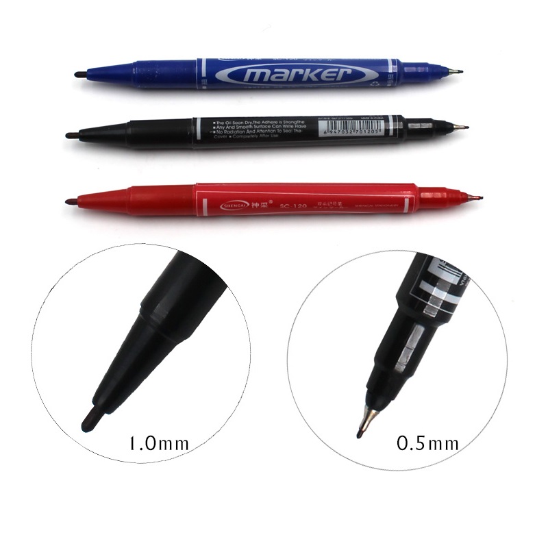 10pcs Dual side color marker p – Correction Pen Fine Bewertung und Preis