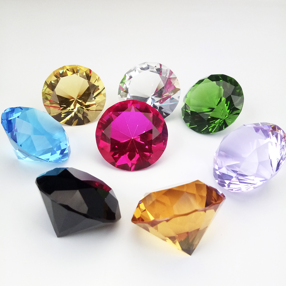 hbl Mixed Color 1pc/10ps 40mm/ – Book Weight Glass Bewertung und Preis
