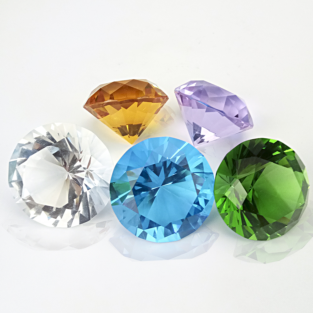 hbl Mixed Color 1pc/10ps 40mm/ – Book Weight Glass Bewertung und Preis