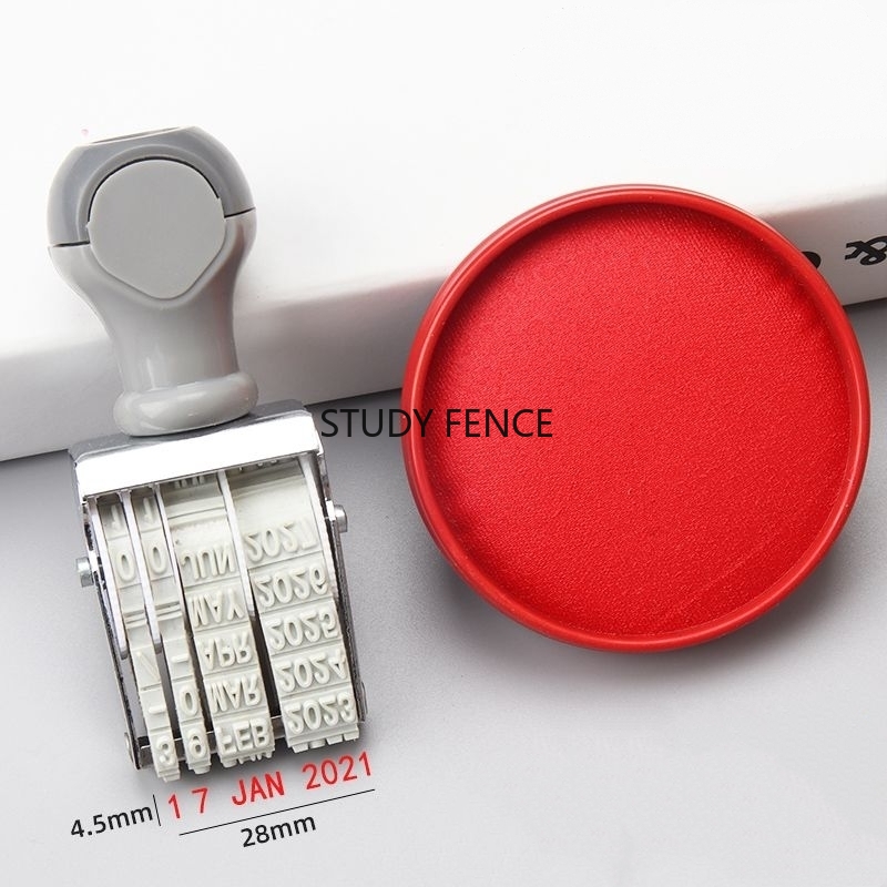 Portable English Date Stamp fo – Rubber Date Stamp Bewertung und Preis