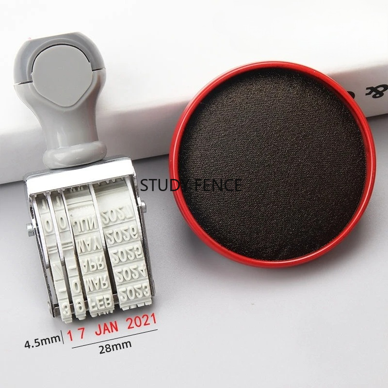 Portable English Date Stamp fo – Rubber Date Stamp Bewertung und Preis