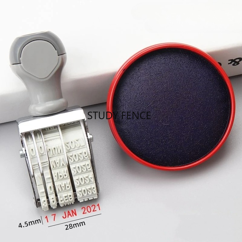 Portable English Date Stamp fo – Rubber Date Stamp Bewertung und Preis