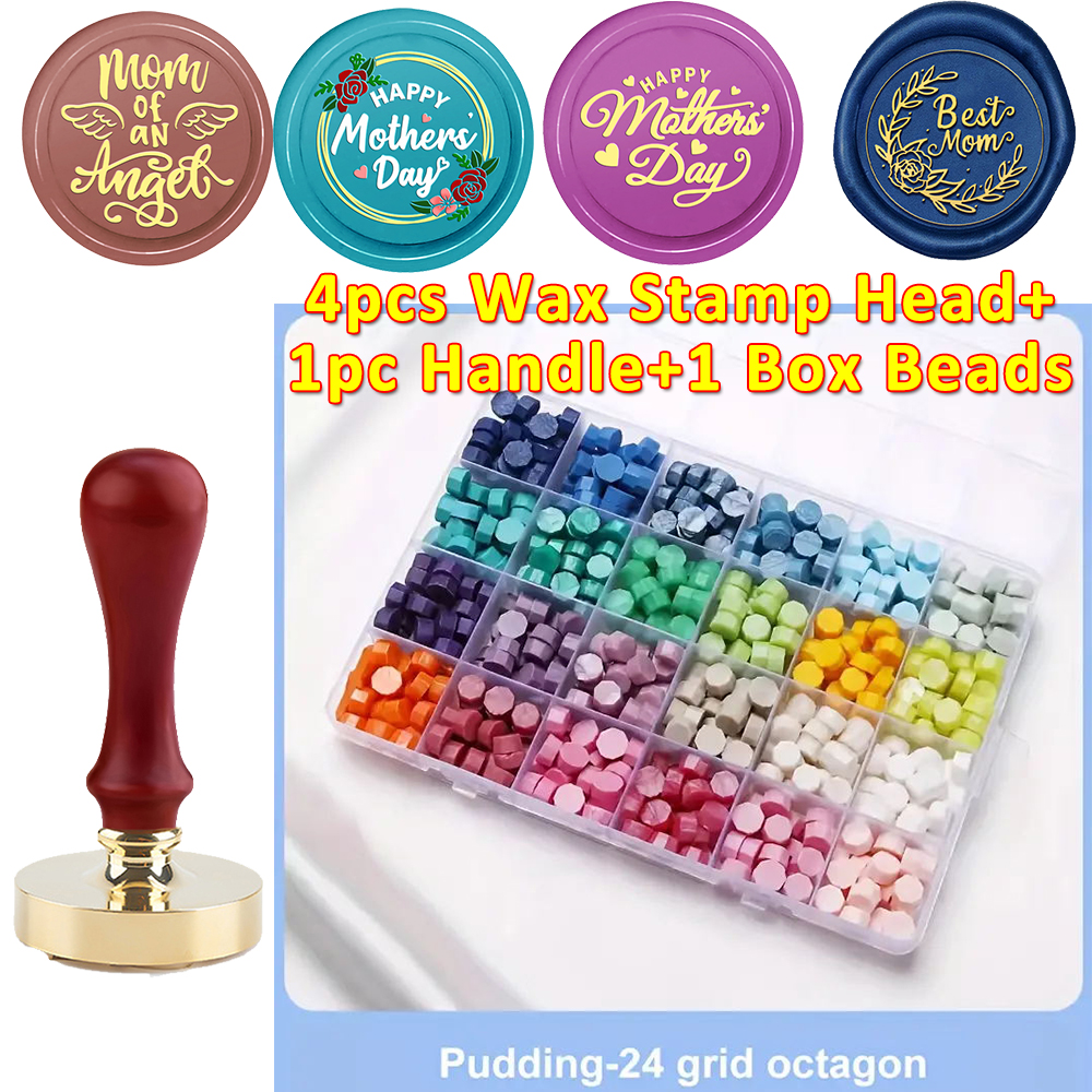 Mother's Day Wax Seal Stamp Se – Wax Seal Stamp Set Bewertung und Preis