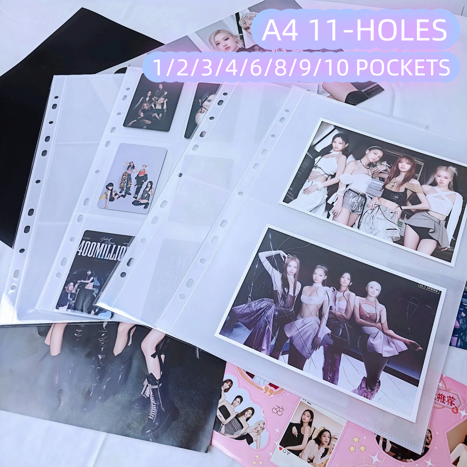11-Hole A4 Clear Photo Album C – Binder A4 Lever Bewertung und Preis